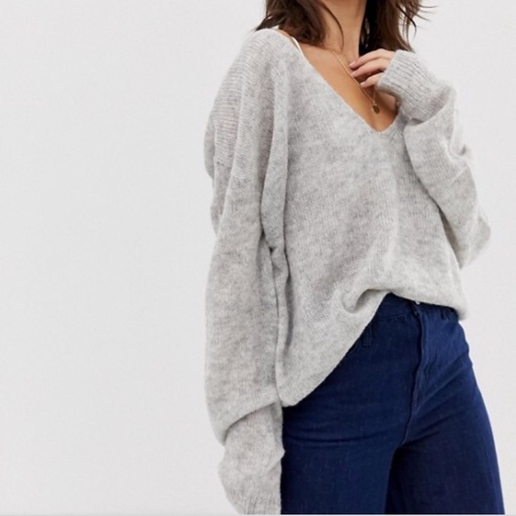 Free People Sweaters - Free People Gossamer V Neck Sweater